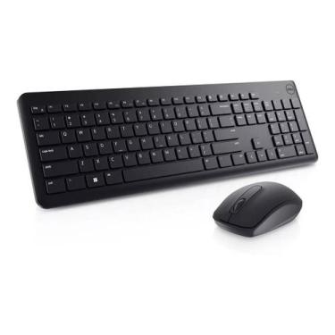 Imagem de Kit Teclado e Mouse Dell Km3322 Abnt2 Cor: Preto 