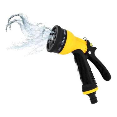 Imagem de Esguicho Pistola Para Mangueira 6 e 8 Jatos Com Engate Idea, 8 Jatos