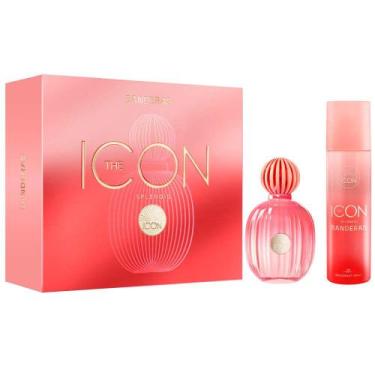 Imagem de The Icon Splendid Banderas Coffret Perfume Feminino EDP Desodorante Sp