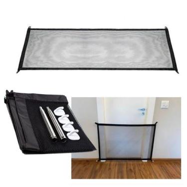 Imagem de Tela de Proteçao Porta Grade Parede Pet Bebe Criança Gato Cachorro Seg