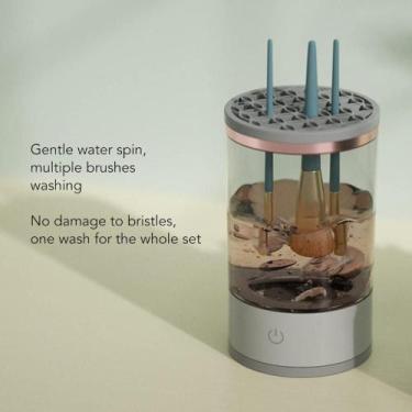 Imagem de Máquina De Limpar Pincéis De Maquiagem, Limpador De Pincéis - Home E M