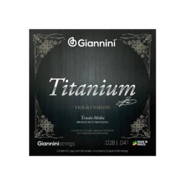 Imagem de Encordoamento Para Violão Titanium 85/15  GENWTM - Giannini
