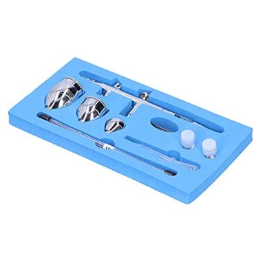 Imagem de Kit de Aerógrafo, Conjuntos de Aerógrafo G1/8 Caneta de Aerógrafo Pistola de Aerógrafo Conjunto de Materiais de Arte Ferramentas de Pintura Calibre Com Caixa de Armazenamento