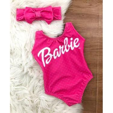 Imagem de Body Infantil Temático Barbie Girls - Joaninha Baby, 06M A 02 ANOS