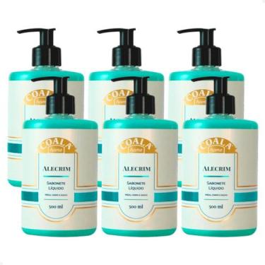 Imagem de Kit 6 Sabonete Líquido Coala Home - Alecrim 500ml - COALA DO BRASIL LT