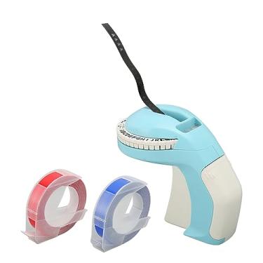 Imagem de Impressora de Etiquetas Manual para Máquina de Fazer Etiquetas Em Relevo, Gravador de Etiquetas Em Relevo Portátil 3D, Organização Doméstica DIY de 600 Dpi