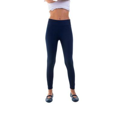 Imagem de Kit com 3 Calças Legging Cintura Alta em tecido Suplex - EBT Uniformes
