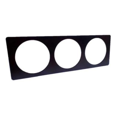 Imagem de Suporte 3 manômetros 52mm reto (sprt-0030) fôlego - Folego Turbo