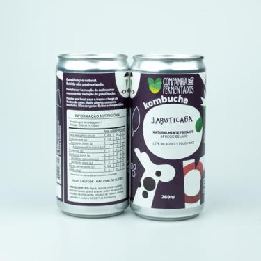 Imagem de Kombucha de jabuticaba; gaseificação natural/lata 269 ml