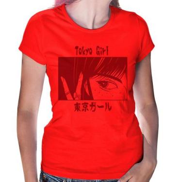 Imagem de Baby Look Tokio Girl - Foca na Moda, Vermelho, G