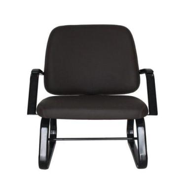 Imagem de Cadeira para Escritório para Obesos até 200kg Preto - Design Office