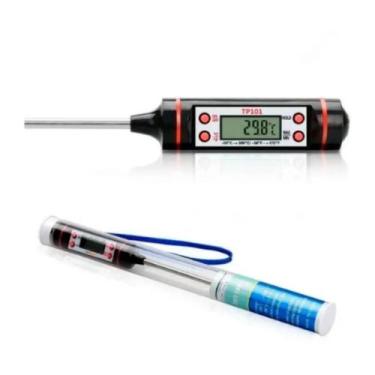 Imagem de Termometro digital culinário Plástico Inox - Eletro Utilidades