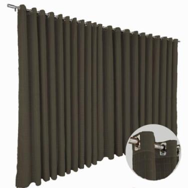 Imagem de cortina blackout corta luz 6,00 x 2,70 ilhios Mix preto - Bravin Corti