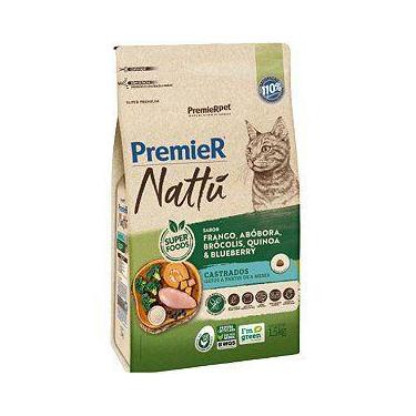 Imagem de Premier nattu gatos adult cast abobora 1,5 kg, 1,5KG