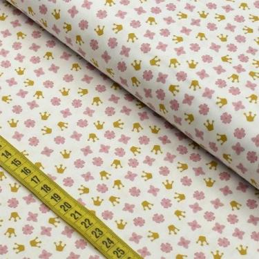 Imagem de Tecido Estampado Para Patchwork - Abelhinhas Cor 2624 (0,50X1,40) - CÍ