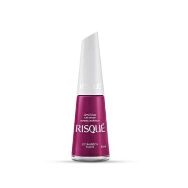 Imagem de Esmalte Cremoso Risque Leo Mandou Flores 8ml