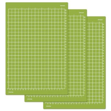 Imagem de ReArt Tapetes de aderência padrão para Cricut Joy Xtra - Tapete de corte de papel artesanal de 30 x 21 cm, uso com papel de impressora, velino, cartolina leve e muito mais, costura e artesanato (3