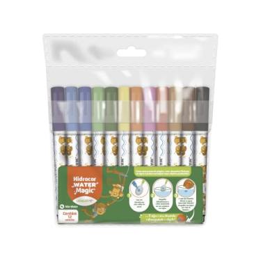 Imagem de HIDROCOR WATER MAGIC - ESTOJO 12 CORES LEO&LEO