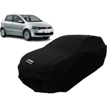 Imagem de Capa Automotiva Tecido Helanca Volksvagen Fox Alta Proteção (Preto)