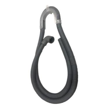 Imagem de Mangueira De Saída Com Bocal Curvo Para Maquina De Lavar 2m - Plasbohn