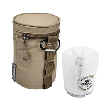 Imagem de UGPLM Luz de preenchimento de iscas Lula Jig Luz de preenchimento para pesca Faça vídeos Acenda iscas de pesca, Cáqui