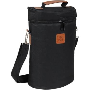 Imagem de Bel - Bolsa Térmica Malbec Para 2 Garrafas de Vinho Preta