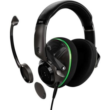 Imagem de Fones de ouvido EPOS H6PRO Xbox Edition | Fone de ouvido acústico aberto com fio para Xbox | Estes fones de ouvido para jogos incluem cabos para PC, Mac, PS5™, PS4™, Xbox Series X|S, Xbox One e
