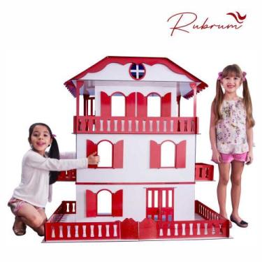 Imagem de Casa de Bonecas Escala Barbie Mod Suzan RUBRUM - Darama