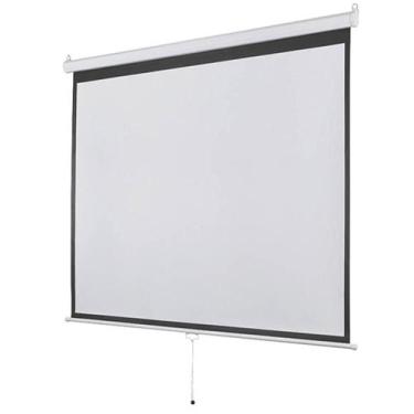 Imagem de Tela de Projeção Multi Retrátil 180cm x 180cm - AC351