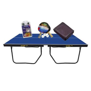 Imagem de MESA PING PONG MDF 25mm 1090 KLOPF + KIT 5055 + Rede 5034 + Capa
