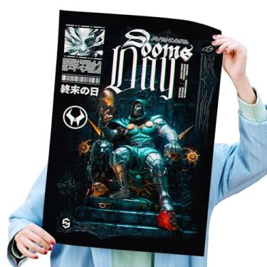 Imagem de Poster Autoadesivo 40x60cm Avengers Doomsday, Vingadores, Marvel, MCU, Doutor Destino