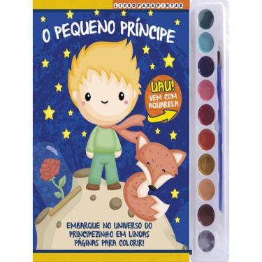 Imagem de O Pequeno Príncipe Livro Para Pintar Com Aquarela