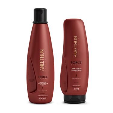 Imagem de Kit Aneethun Force System Shampoo 300ml + Finalizador 250g
