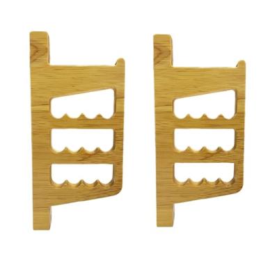 Imagem de 40MAX Suporte de arco, rack e flecha montado na parede, armazenamento de parede para arco recurvo arco longo tradicional - suportes de suporte de exibição de setas para parede em casa (material de