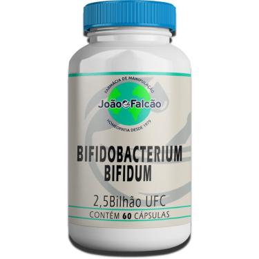Imagem de Bifidobacterium Bifidum 2,5Bilhão ufc - 60 Cápsulas Gastrorresistente