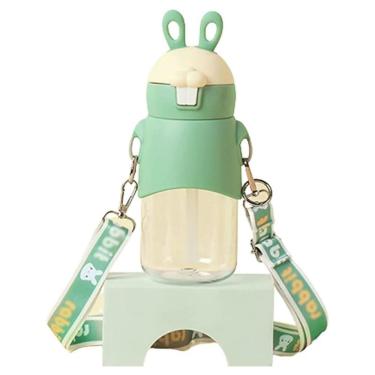Imagem de Garrafinha De Água Temática Infantil Garrafa Kids Coelho