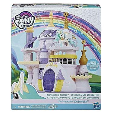Imagem de My Little Pony Playset Do Castelo De Canterlot Com Figura E Acessório Da Princesa Celestia