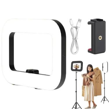 Imagem de Luz do anel para telefone, luz do anel selfie,Estabilizador de lâmpada de preenchimento de vídeo para câmera | Anel de alto brilho portátil LED LIGHT LIGHT para transmissão ao, fotografia de produto