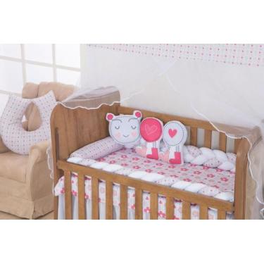 Imagem de Trio Almofadas Decoração Infantil Menina 3 Peças Specialle - Miguel Ba