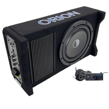 Imagem de ORION Subwoofer Cobalt Cpe80 De 8" Com Disparo Descendente Ativo De 800 W, Caixa Fina Com Amplificador Integrado – Subwoofer De Carga Fina Para Espaços Apertados Em Carros E Caminhões, Caixa De Mon