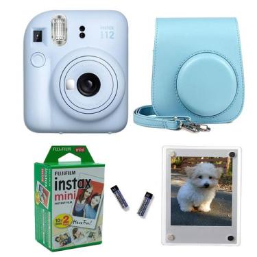 Imagem de Câmera instantânea Fujifilm Instax Mini 12 com estojo e 20 filmes