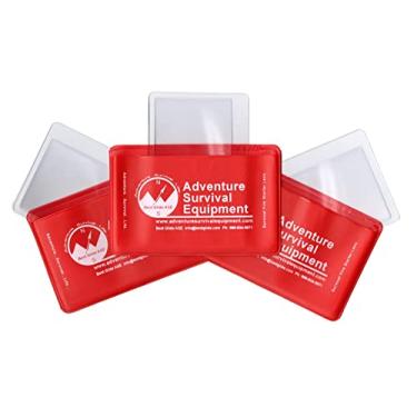 Imagem de Melhores lentes Glide ASE para arranque e lupa para cartão de crédito, tamanho de lente Fresnel (3 unidades)