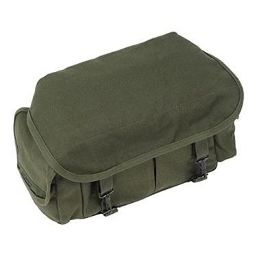 Imagem de Domke Bolsa de ombro original F-2 700-02D (Olive) para câmeras Canon, Nikon, Sony, Leica, Fujifilm e Olympus DSLR ou Mirrorless com espaço para várias lentes de até 300 mm e acessórios