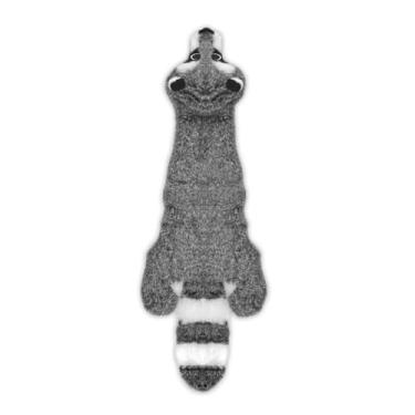 Imagem de Brinquedo divertido 2 em 1 para cães com efeito sonoro da Best Pet Supplies – Guaxinim, pequeno