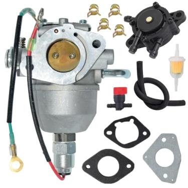 Imagem de Cylinman Carburador adequado para Kohler 24 853 99-S 2485399S CV22 CV23 CV620 CV640 CV670 CV680 Motor 24-853-99-S com bomba de combustível