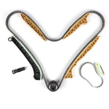 Imagem de Autodevil Kit de corrente de distribuição 5,5L 4,7L 3,5L 3,0L Apto para C300 08-12 para C350 06-11 para E350 ML350 06-11 para GLK350 2010-2012 para G550/S400/GL450/SL550/Peças de reparo de motor de