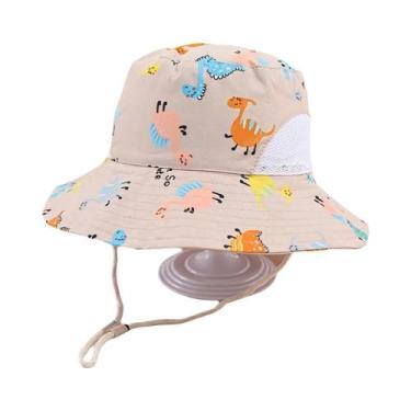 Imagem de Chapéu de Sol para Bebê - Viseira de Malha Respirável com Proteção Sol