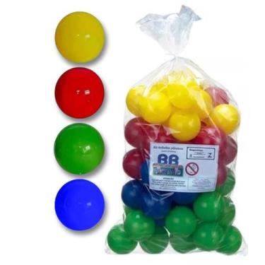 Imagem de Kit 50 Bolas Para Piscina De Bolinhas Cores Bb Bolinhas Colo