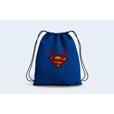 Imagem de Mochila Saco Mulher Super Mãe - Deluzz