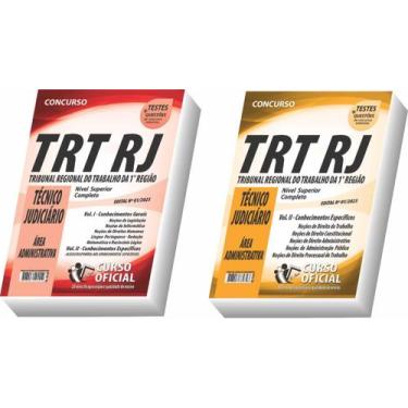 Imagem de Apostila Trt Rj - Técnico Judiciário - Volume I + Volume Ii - Curso of